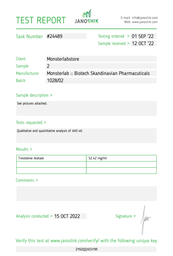 Trestolone Acetate (ment) - Image 2