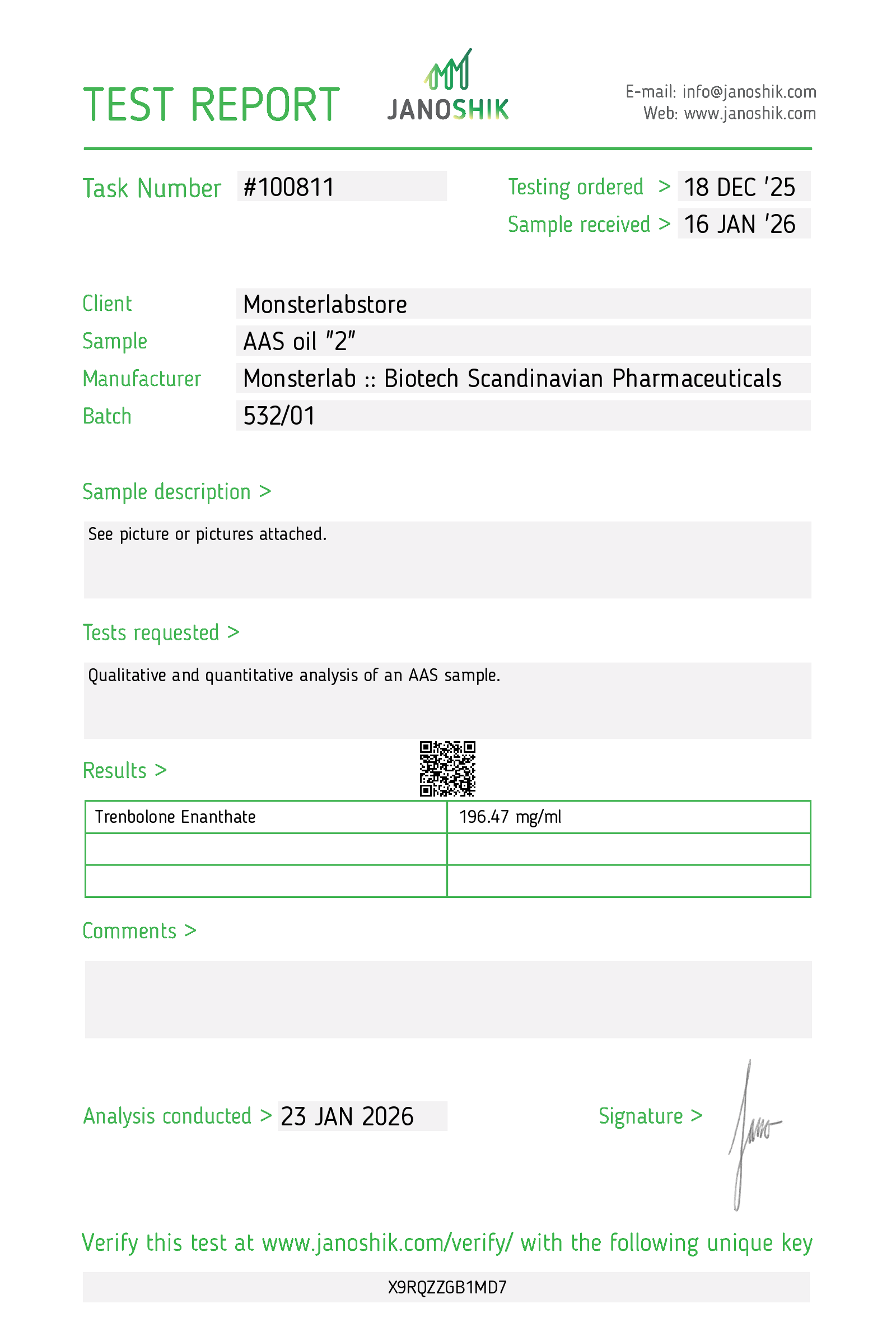 trenbolone enanthate 200 mg inject monsterlab