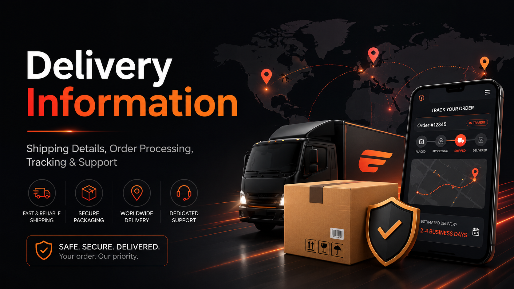 delivery information monsterlabstore